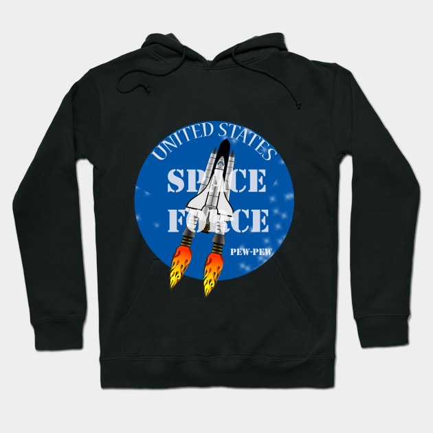 space force Hoodie by Halmoswi